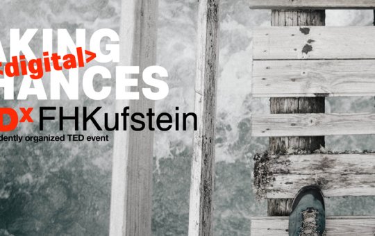 Zum fünften Mal erstrahlt TEDxFHKufstein wieder mit neuen spannenden Themen und Speakern.