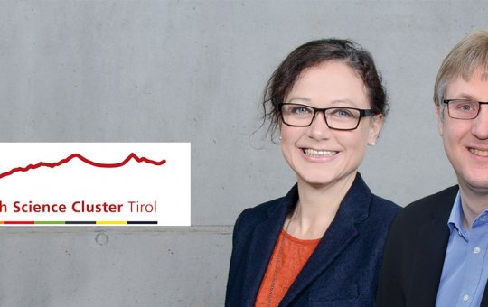 Prof. (FH) Claudia Stura und Prof. (FH) Torsten Wojciechowski vom Studiengang Sport-, Kultur- & Veranstaltungsmanagement an der FH Kufstein Tirol