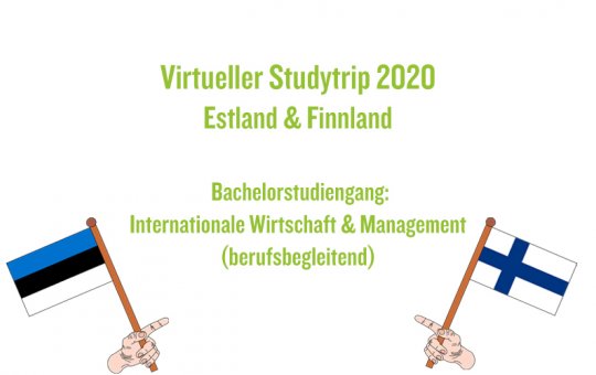 Die Studienreise nach Finnland und Estland musste aufgrund der Corona-Krise leider entfallen – wurde jedoch auf virtuellem Wege sehr spannend und kurzweilig kompensiert. 